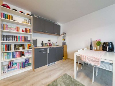 Perfekt für Studenten: Modernes 1-Zimmer-Appartement mit Einbauküche & Top-Ausstattung!