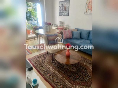 Tauschwohnung: Gutgeschnittene 2 Zi. Wohnung mit Balkon am Grindel