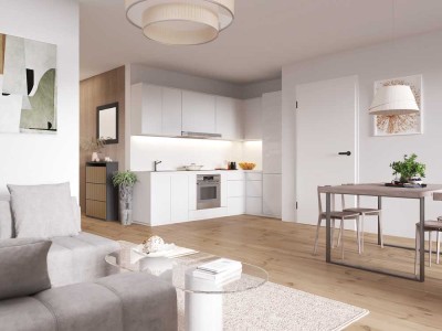 Traumhafte 2-Zimmer-ETW mit großem Garten im schönen Horst!