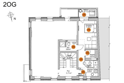 Kernsanierte Apartments im KfW-40-Standard