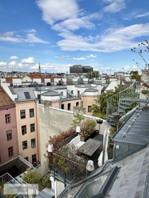 PENTHOUSE MIT TRAUMHAFTEN TERRASSEN /// TOLLER GRUNDRISS /// ALSER STRASSE, ELTERLEINPLATZ