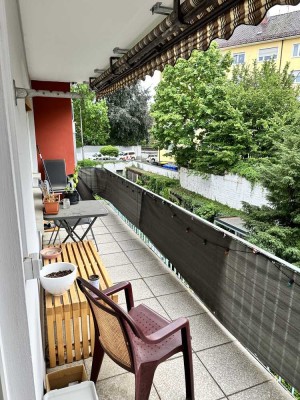Ruhige 3-Raum-Wohnung mit Balkon und EBK in Nürnberg