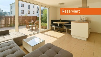 Hard: Gartenwohnung in Seenähe
