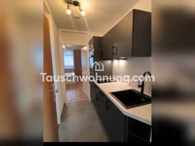 Tauschwohnung: Tausche Studio-Wohnung gegen 2-Zimmer-Wohnung.