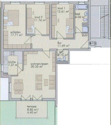 Ruhige 4-Zimmer-EG-Wohnung  in Karlsfeld