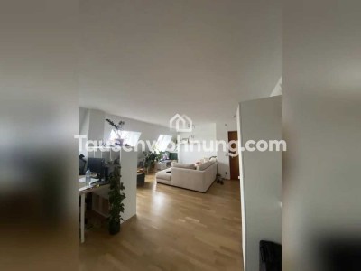 Tauschwohnung: Große, helle 2-Zimmer Wohnung in Bestlage mit großem Atelier