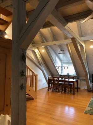 Altstadttraum über den Dächern von Endingen, mit 40 m² Dachterrasse und Fernblick