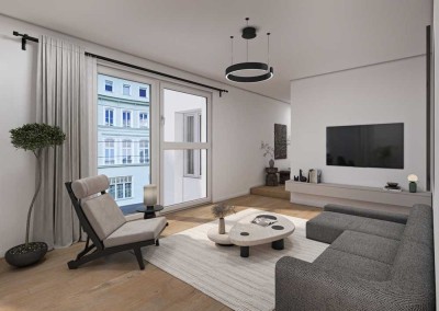 RESERVIERT Wohnen zwischen Altbaucharme und Neubaukomfort – mit Empore