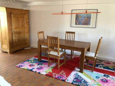 Freundliche möblierte 2,5 Zimmer- Wohnung,  Altstadt, Terrasse, befristet bis 31. März 2026