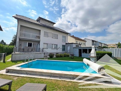 Pasching/Langholzfeld: Gartenwohnung mit Pool &amp; Terrasse in begehrter Lage