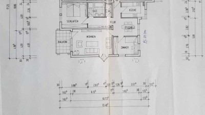 Attraktive und gepflegte 4-Zimmer-Wohnung mit Balkon in Balingen