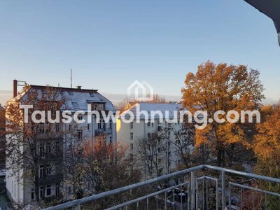 Tauschwohnung: Sonnige Wohnung, 5. Etage, Süd-West, 2 Balkone