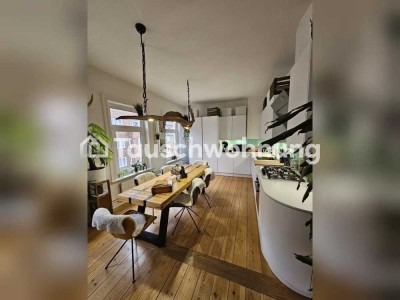 Tauschwohnung: Wunderschöne Altbauwohnung mit Balkon und Garten