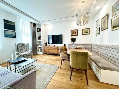 Designerwohnung mit 4 Zimmern und separater Küche – exklusive Altbau-Residenz mit Wiener Charme