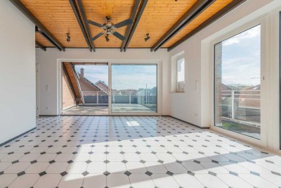 Tolle Dachgeschosswohnung mit Terrasse in Rheinfeld für Immobilien-Starter oder Kapitalanleger