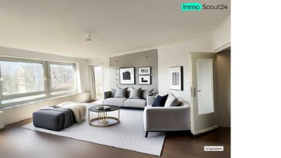 Helle 4-Zimmer-Wohnung – Einkaufsnah, Grün und Ruhig mit Balkon und Top-Zentral