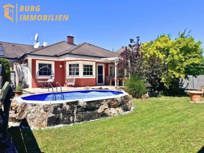 Wohlfühlhaus mit Pool, Garten &amp; Extraeinheit – gepflegtes ELK-Haus auf Eckgrundstück