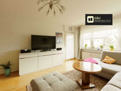 Sonniger Südbalkon und 2 Zimmer in Gerlingen