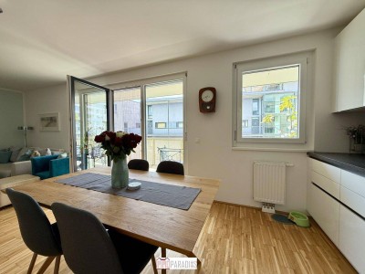 Neuwertige, gepflegte 4-Zimmer-Wohnung mit Loggia &amp; optionalem Tiefgaragenstellplatz