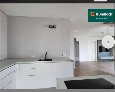 Stilvolle 2-Raum-Wohnung mit luxuriöser Innenausstattung mit Einbauküche in Hannover
