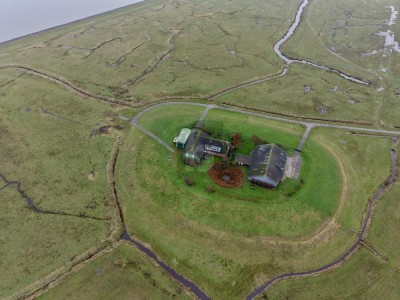 SELTENE RÜCKZUGSOASE IM WATTENMEER