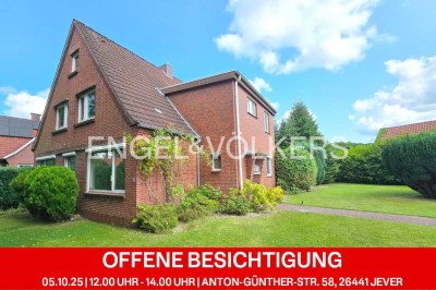 Solides Einfamilienhaus mit Einliegerwohnung und Doppelgarage