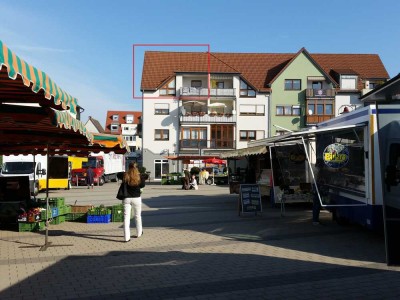 Freundliche 3-Zimmer-Wohnung mit Südbalkon in optimaler zentraler Lage in Sinsheim