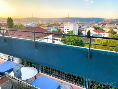 Sonnige 2 Zimmer-Wohnung mit Balkon im Stuttgarter Norden