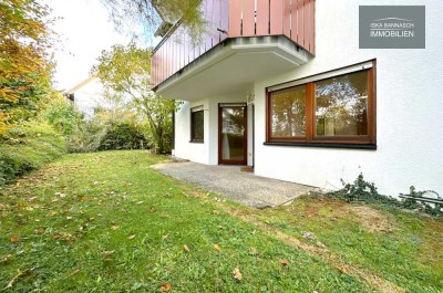 2,5-Zimmer-Erdgeschosswohnung mit sonniger Terrasse und Tiefgaragenstellplatz in Leonberg-Warmbronn