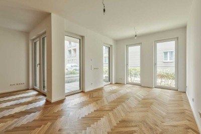ZWEI ODER DREI ZIMMER IM ERSTBEZUG NACH SANIERUNG   JÄGERVORSTADT UND DOCH GANZ RUHIG GELEGEN