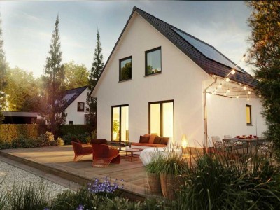 Effizient, kompakt, gemütlich - Bauen und Leben in Borkwalde / Preis inkl. Grundstück
