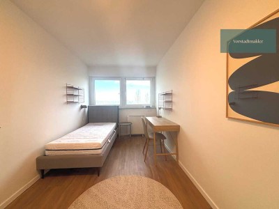 Wohnen in möbliertem WG-Zimmer - renovierte 4-Zimmerwohnung  in München-Großhadern