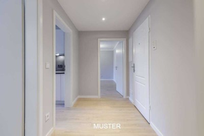 Düsseldorfer-Singles aufgepasst - Modernes Wohnen mit Einbauküche in Benrath! -Musterfotos-