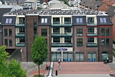 Geschmackvolle 3,5-Zimmer-Wohnung mit gehobener Innenausstattung mit Balkon und EBKüche in Moers
