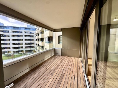 Hauptbahnhof: Innenhof Blick - Zweizimmer-Wohnung mit Grünblick in urbaner Lage – PROVISIONSFREI