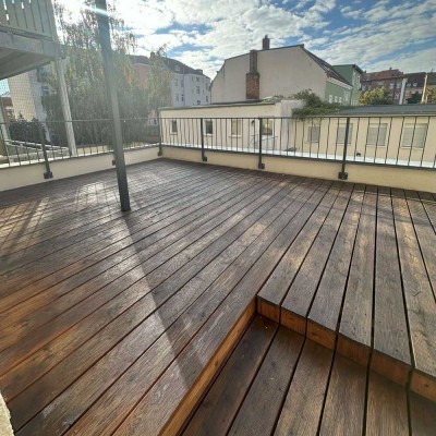 4 Zi. Wohnung mit Fußbodenheizung | Große Terrasse!
