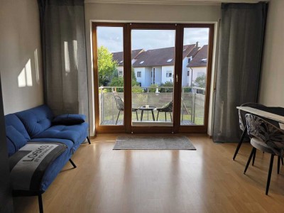 Einziehen und wohlfühlen: Möblierte 1-Zimmer-Whg. in ruhiger Lage