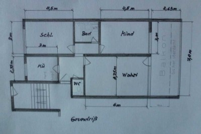 In 73650 Winterbach/ Remstal- 3 Zimmerwohnung 75 qm