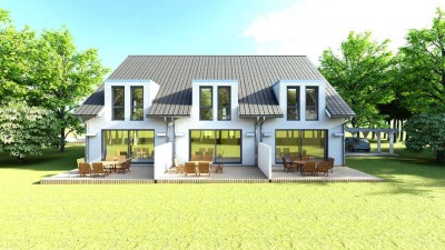 Hochstraß-Schlüsselfertiges Reihenmittelhaus (120m2 Neubau) mit Grundstück in ruhige Lage!