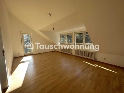 Tauschwohnung: Schöne 4-Zimmer Maisonette Wohnung mit Balkon+Garten