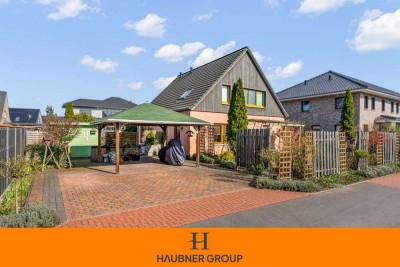 Modernes Niedrigenergiehaus KfW 40+
