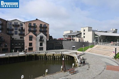 Büsum/Hafen: Große Neubau-Maisonettewohnung mit 4 Räumen und einem Tiefgaragenstellplatz Nr. 7