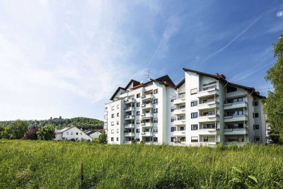 WIESENBLICK in Haagen: 3 Zimmer Wohnung mit Balkon, Garage, Stellplatz, Keller und Speicher