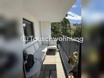 Tauschwohnung: Möblierte Wohnung in zentraler Schwabinger Lage