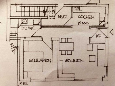 Schöne 2-Zimmer-Wohnung mit Terrasse in Schalkenbach