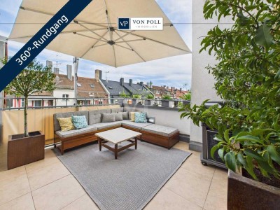 Wohnen wie im Katalog, mit exklusiver Dachterrasse