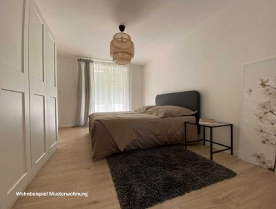 Helle Balkonwohnung mit eigenem Garten und idyllischer Ruhe! Anlageimmobilie. PROVISIONSFREI