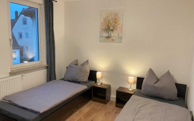 Mietbar ab 1 Monat: Möblierte 2-Zimmerwohnung zum Pauschalpreis
