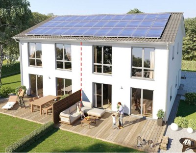 ERSTBEZUG: moderne und energiesparende DHH inkl. EBK