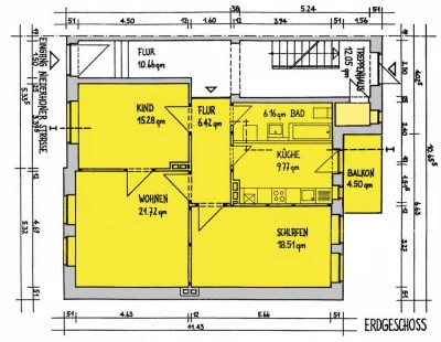 3-Zimmer-Wohnung mit Balkon in Eschwege